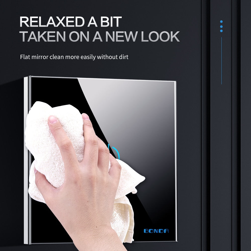 Glass Soft Touch Light Switch