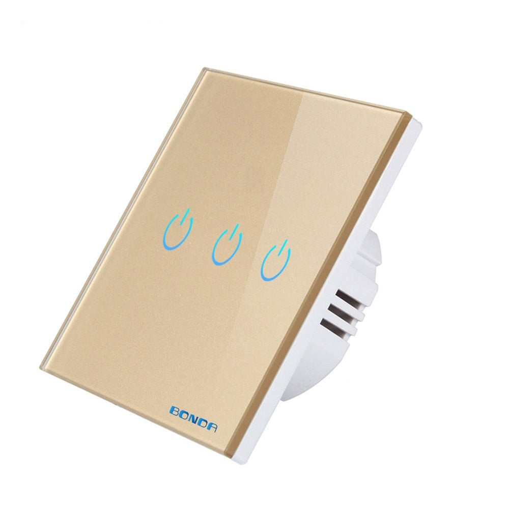 Glass Soft Touch Light Switch