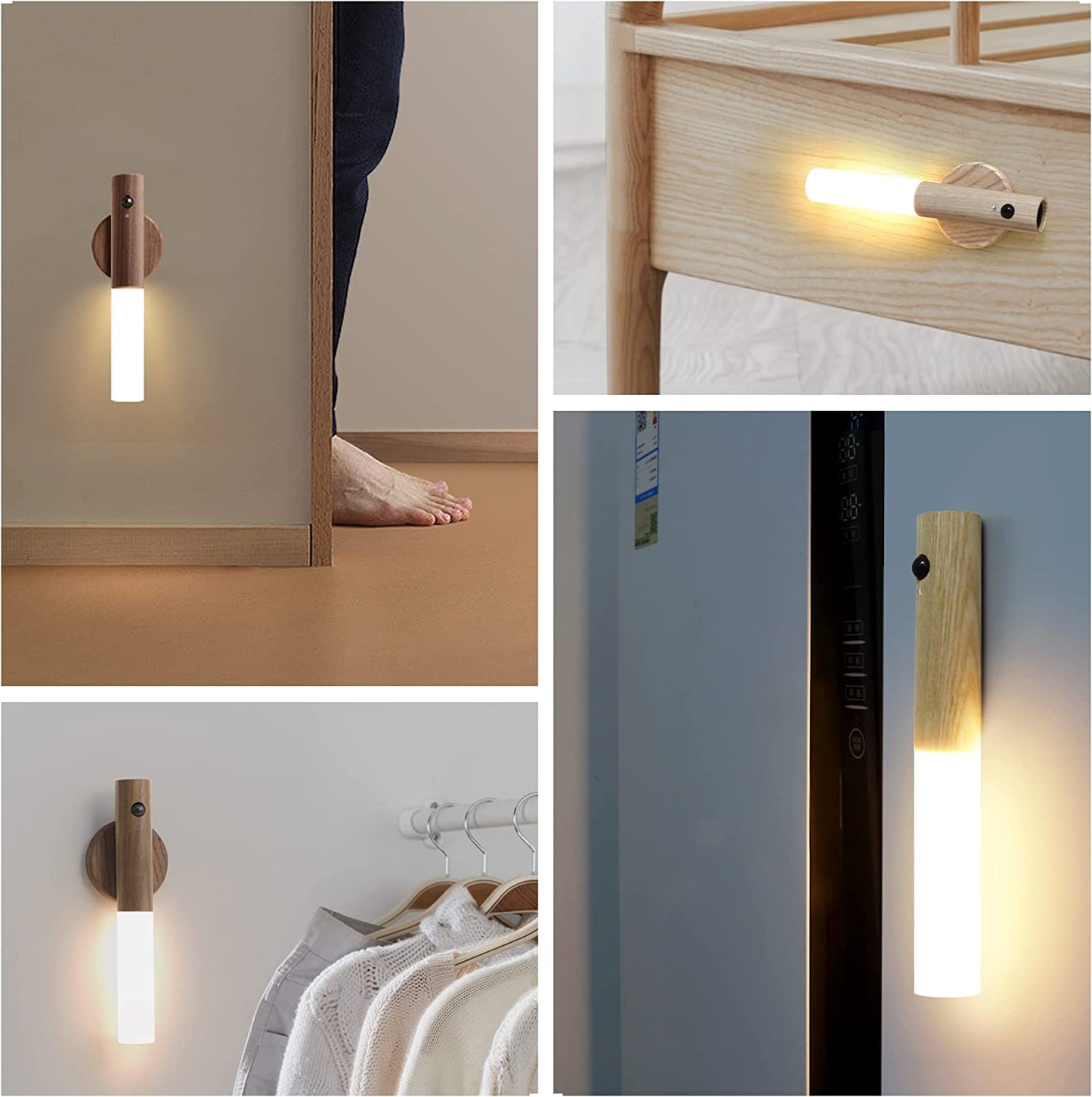 Intelligent LED Rechargeable Magnetic Wall Light