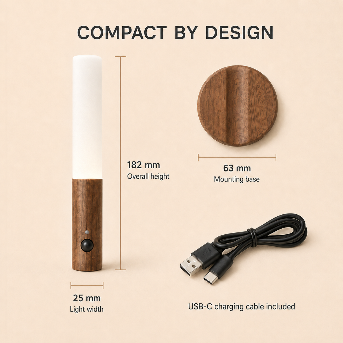 Duo Wireless Motion Sensor Wall Lights