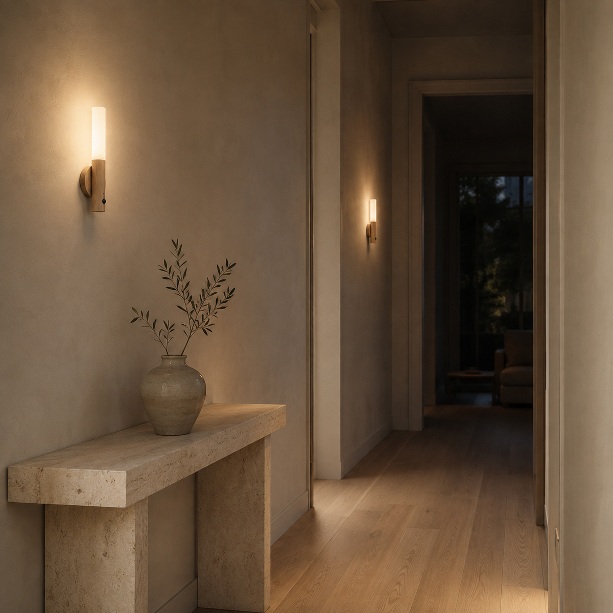 Duo Wireless Motion Sensor Wall Lights